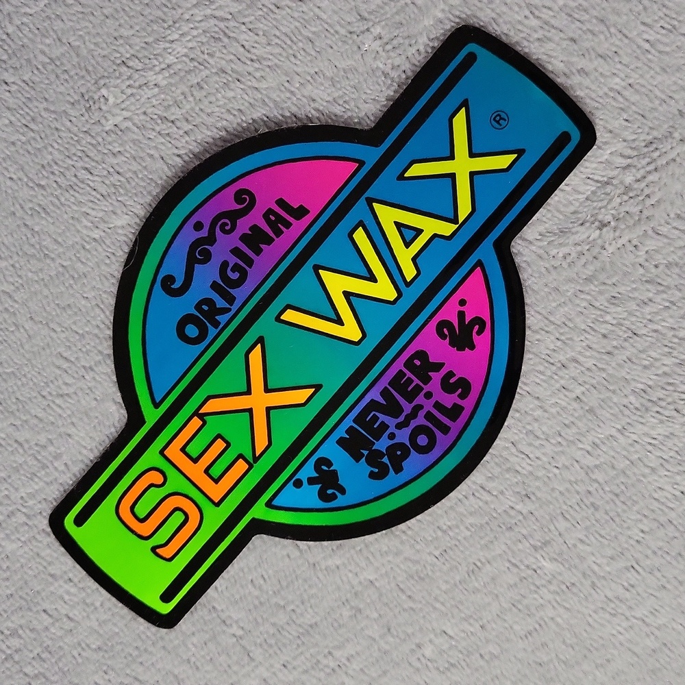 NWT Vintage Sex Wax Decal ~ Collector's Item